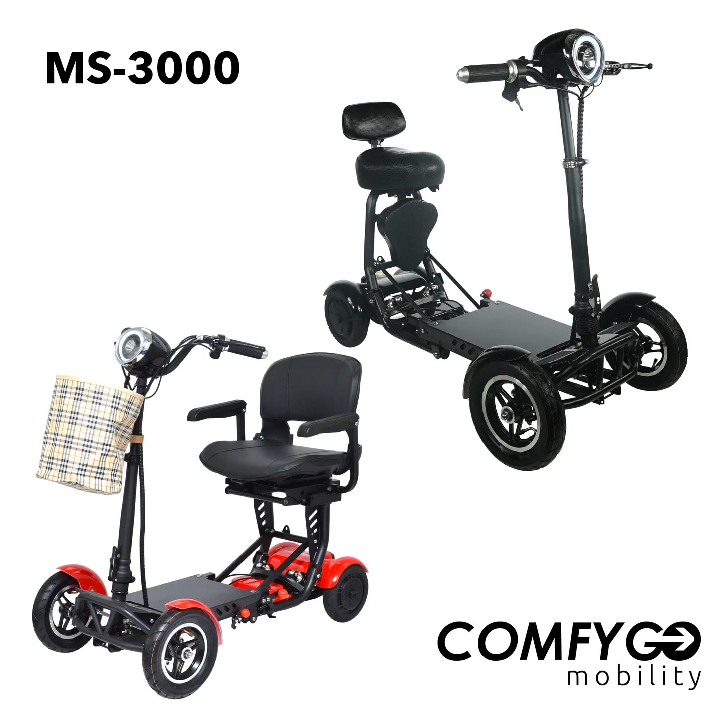 Comfygo MS-3000 Faltbarer Elektromobil Senioren