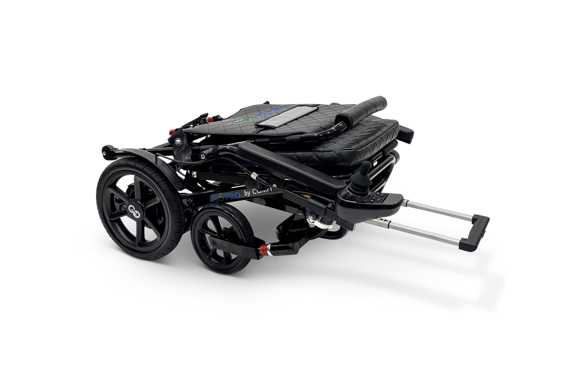 Glide Care G-5 Pro Reiserollstuhl elektrisch, Rahmen Schwarz, Ansicht 12