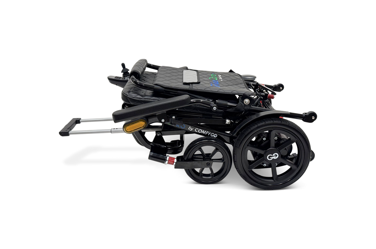 Glide Care G-5 Pro Reiserollstuhl elektrisch, Rahmen Schwarz, Ansicht 14