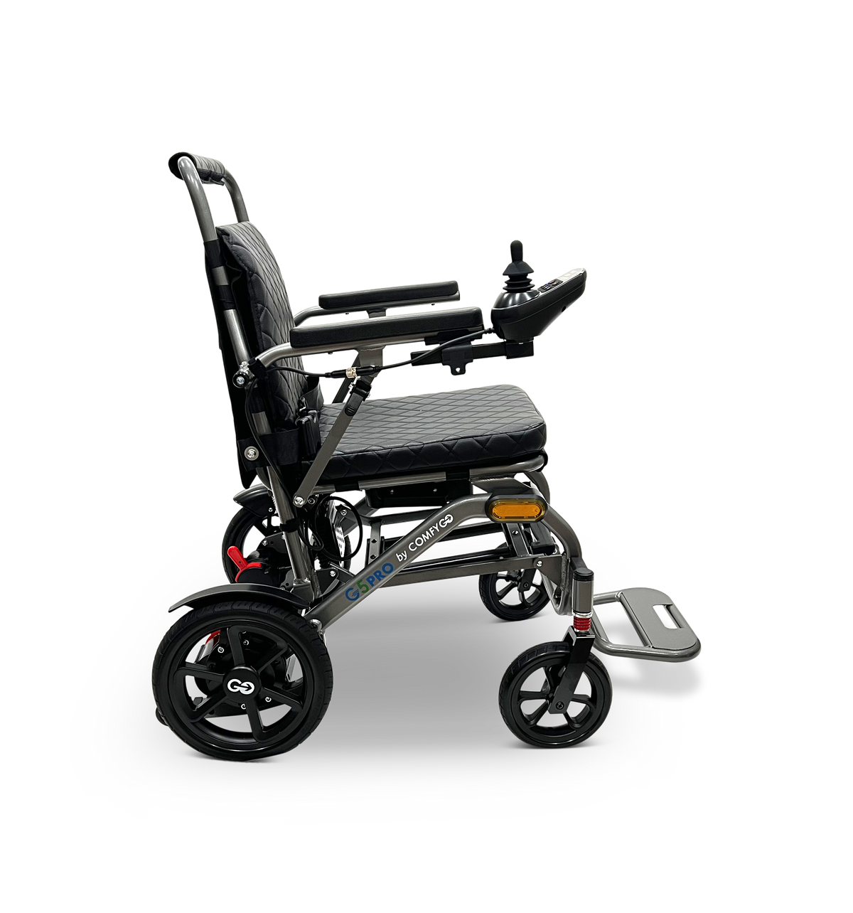 Glide Care G-5 Pro Reiserollstuhl elektrisch, Rahmen Grau, Ansicht 10