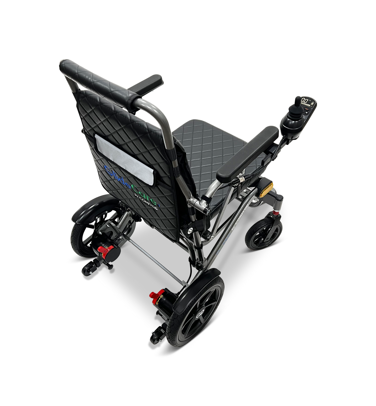 Glide Care G-5 Pro Reiserollstuhl elektrisch, Rahmen Grau, Ansicht 7