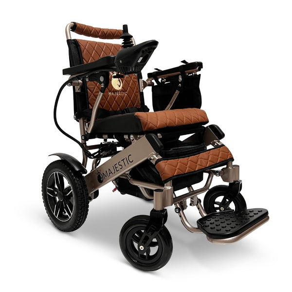 ComfyGO Majestic IQ-8000 Elektrischer Rollstuhl Ferngesteuert mit Grosser Reichweite