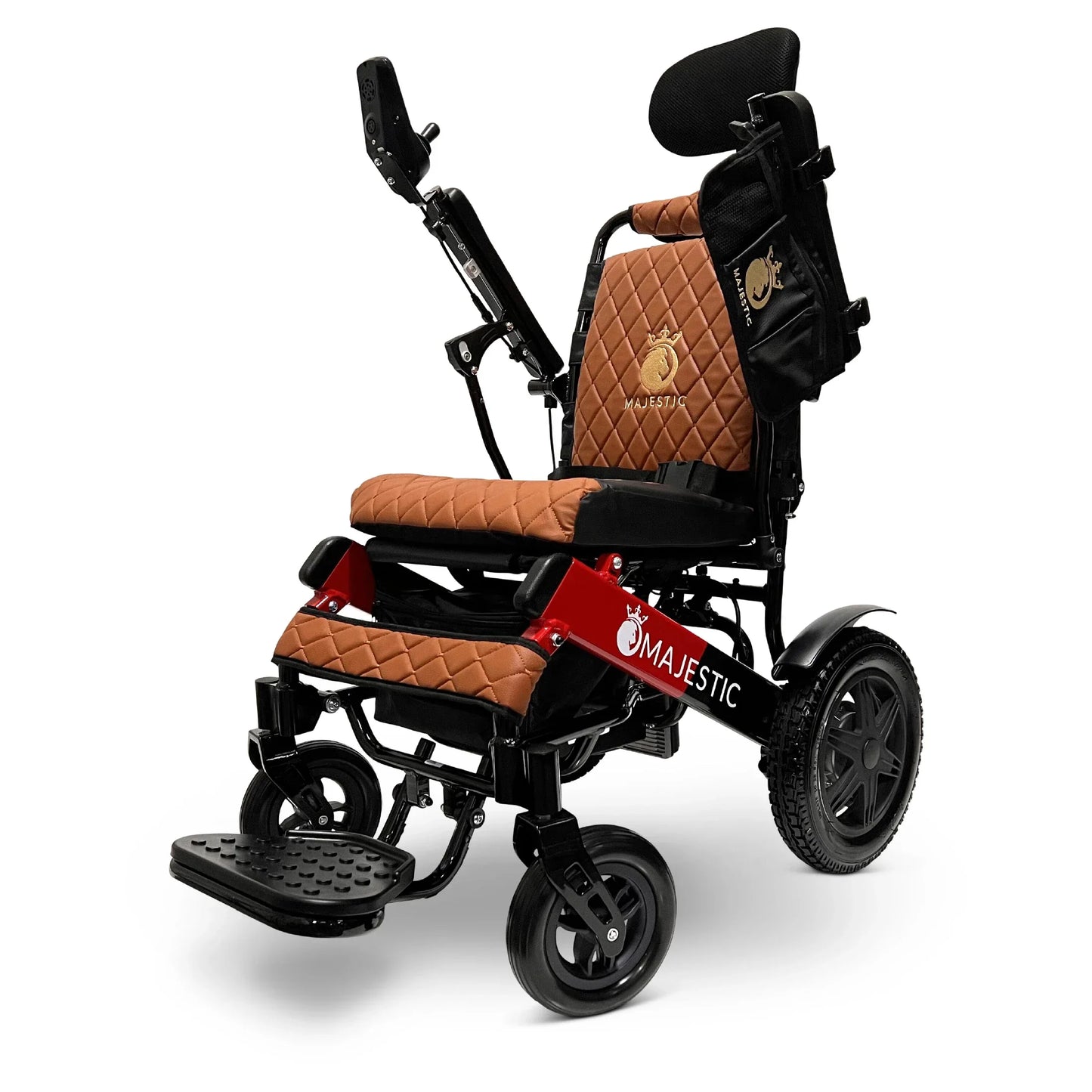 Fauteuil roulant électrique ComfyGO Majestic IQ 9000-AR à inclinaison automatique