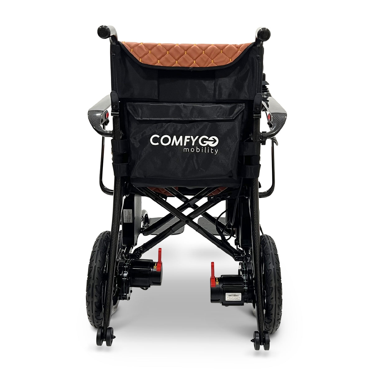 ComfyGO IQ-Carbon Elektrorollstuhl aus Carbon, Bezug Taba, Ansicht 4