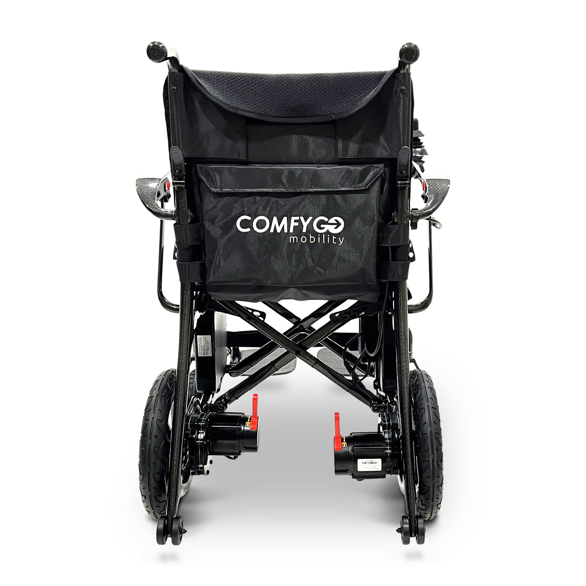 ComfyGO IQ-Carbon Elektrorollstuhl aus Carbon, Bezug Schwarz Standard, Ansicht 6