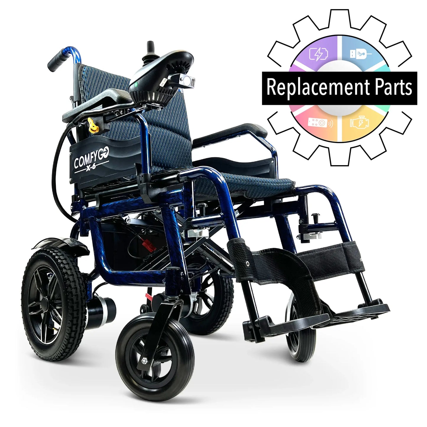 Pièces détachées pour fauteuil roulant électrique X-6