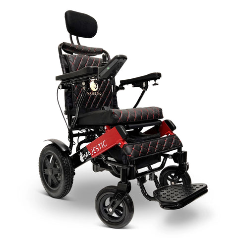 MAJESTIC IQ-9000 Ferngesteuerter Elektrischer Rollstuhl Mit Auto-Rückenlehne